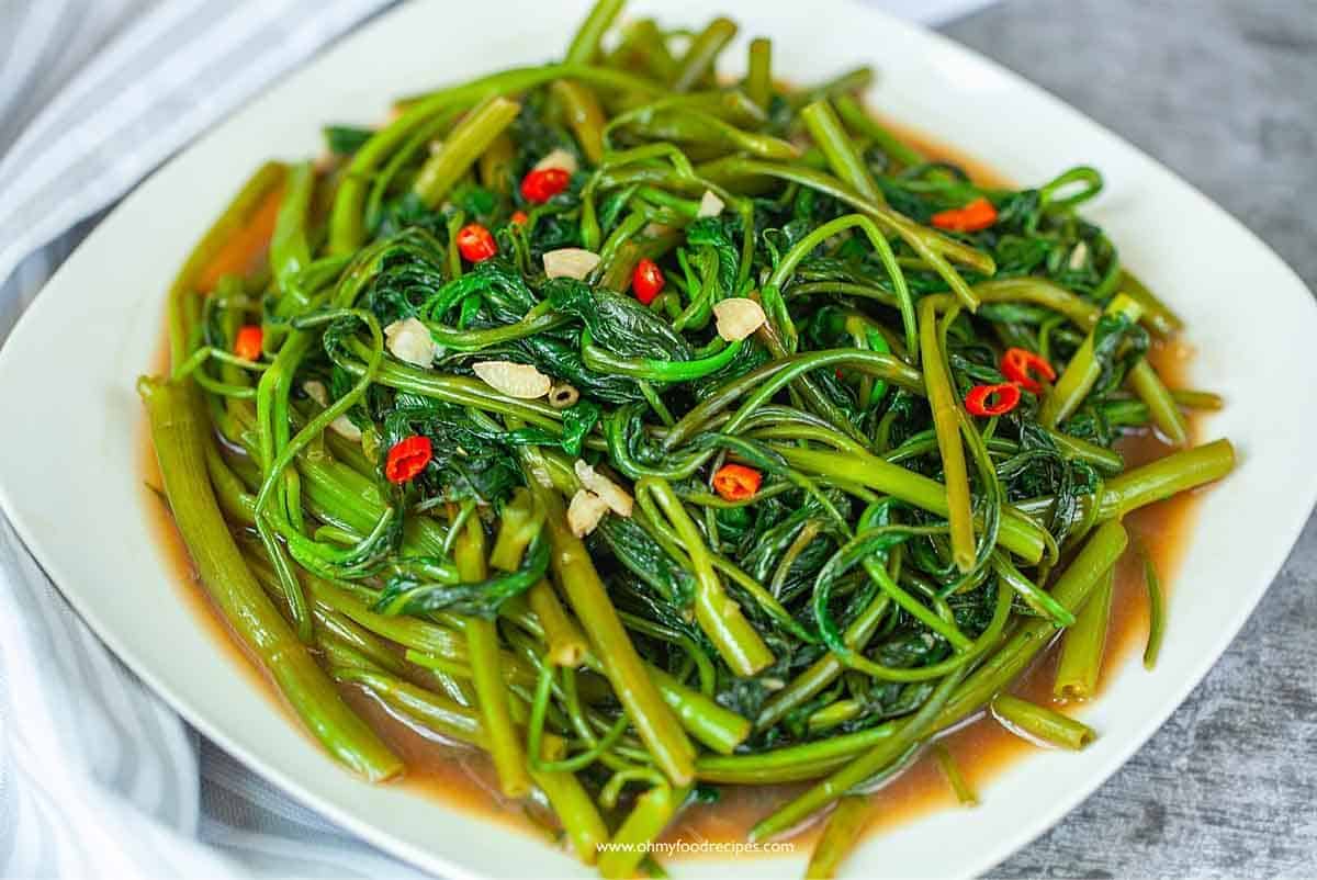 Filipino Pickled Ong Choy recipe