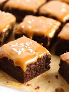 salted caramel brownies recipe