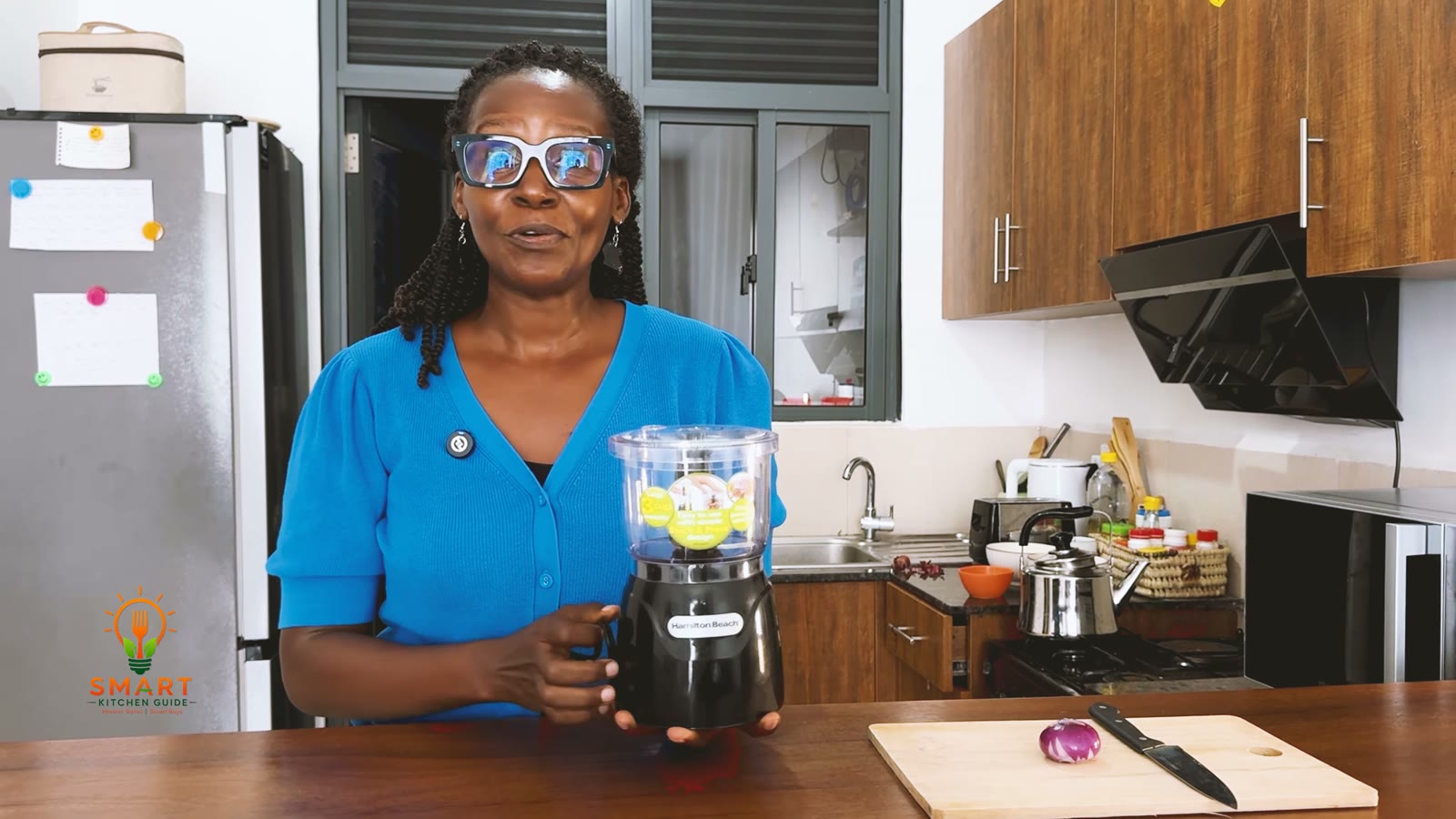Hamilton Beach Stack & Press Chopper Review (72850): Half an Onion in 3 Seconds