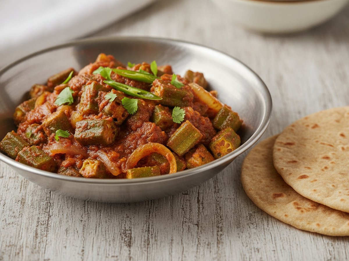 Bhindi Masala (Pakistani Spiced Okra)