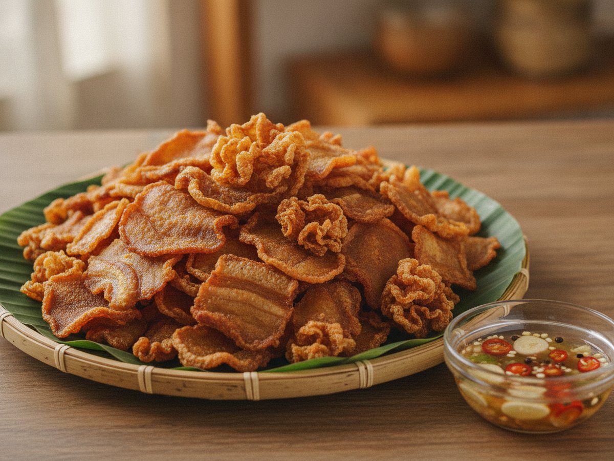 Chicharon Bulaklak Recipe (Crispy Pork Ruffle Fat)
