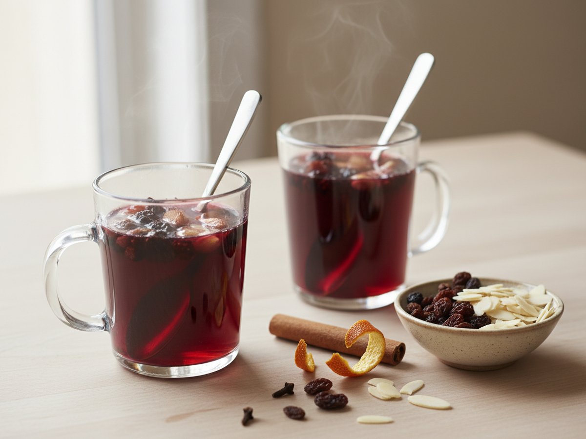 Danish Gløgg (Mulled Wine)