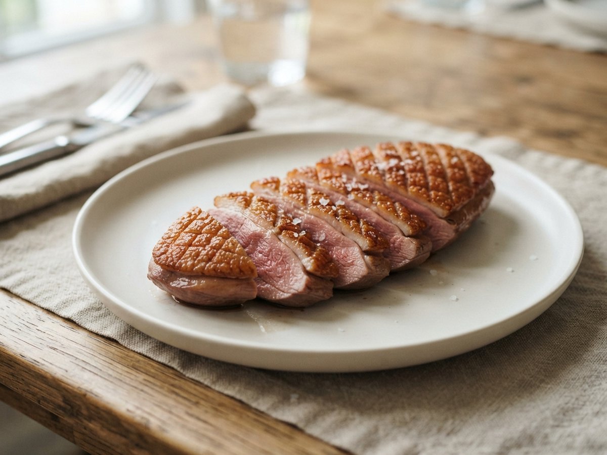 Duck Breast Recipe: Crisp Skin in a Pan or Oven