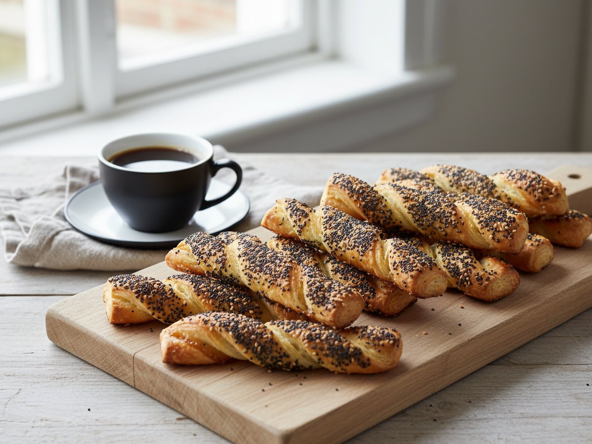Frøsnapper (Danish Seeded Pastry Twists)