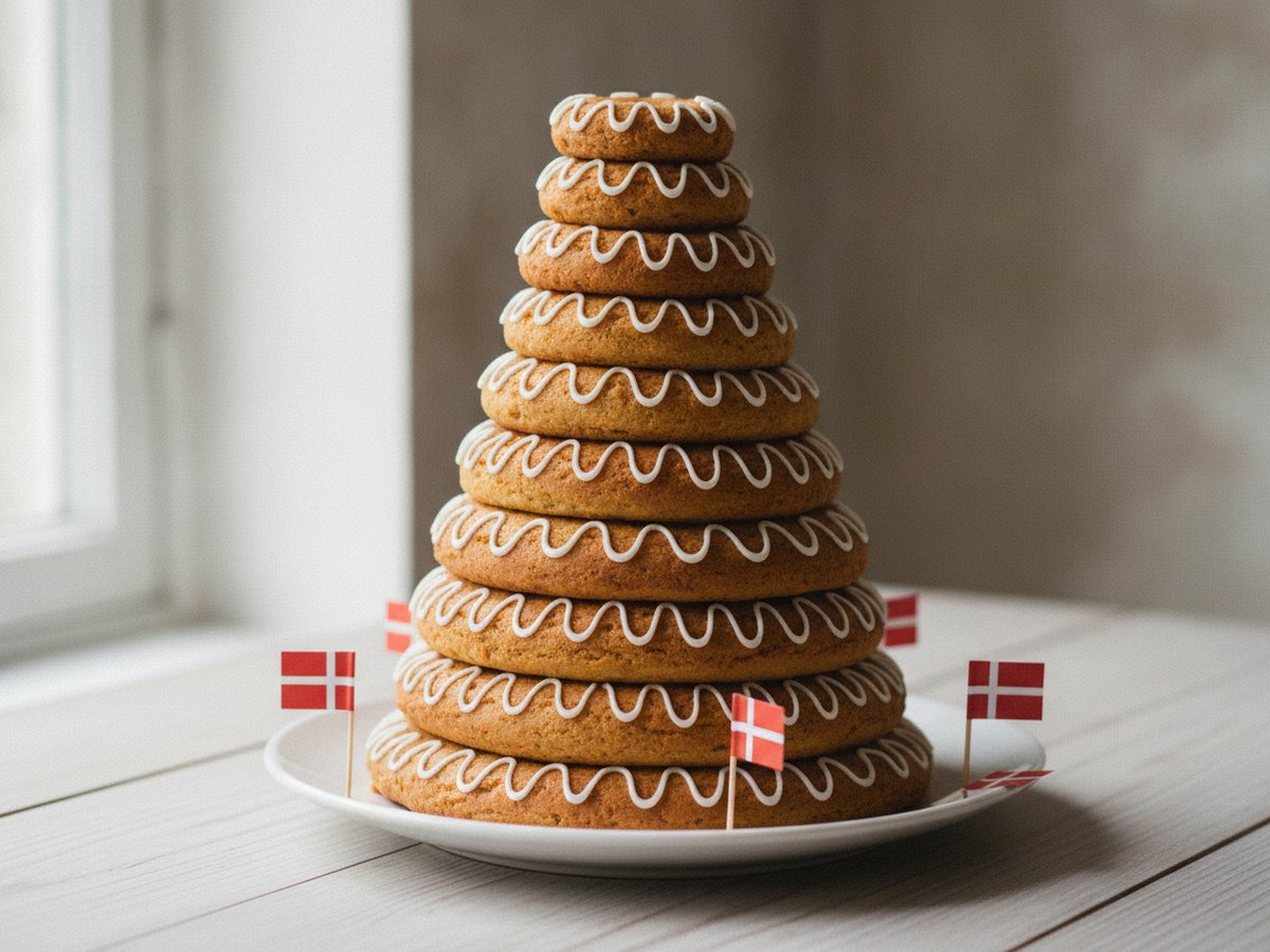 Kransekage Recipe (Danish Marzipan Ring Cake)