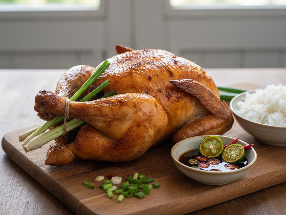 Lechon Manok Recipe (Filipino Roast Chicken, Oven Method)