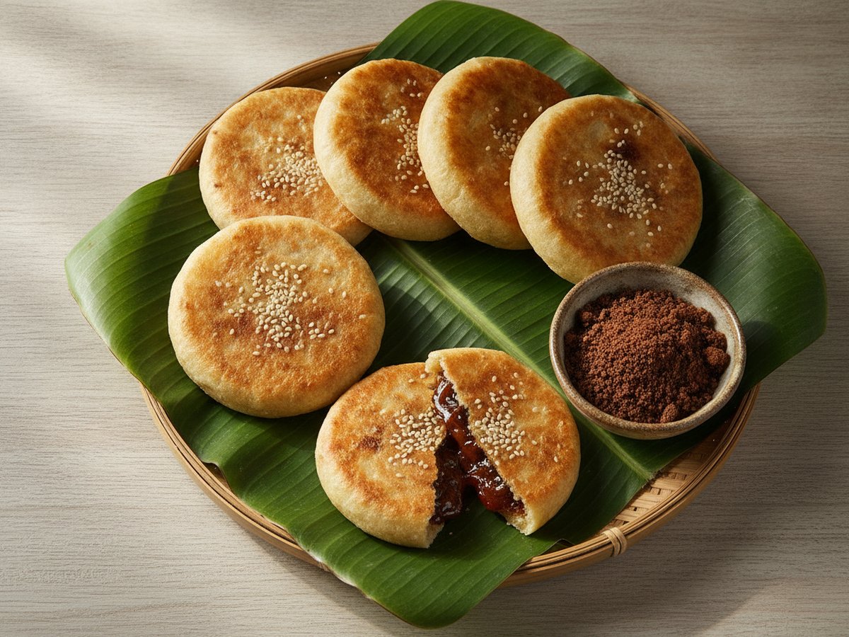 Piaya Recipe: Filipino Muscovado-Filled Flatbread